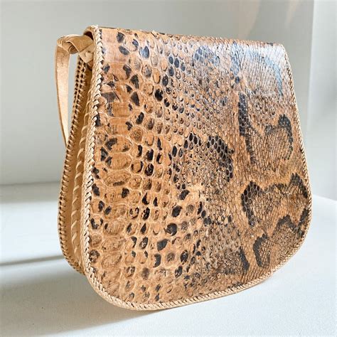real snakeskin bag price